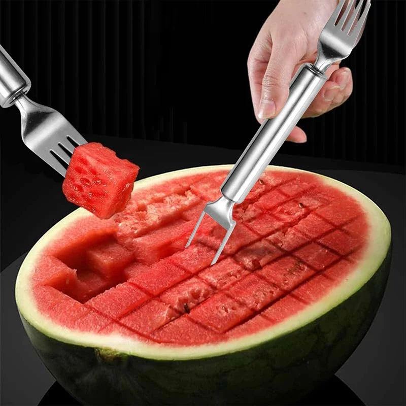 Watermelon Slicer Cutter - Multiuso portatile 2In1 affettatrice per anguria
