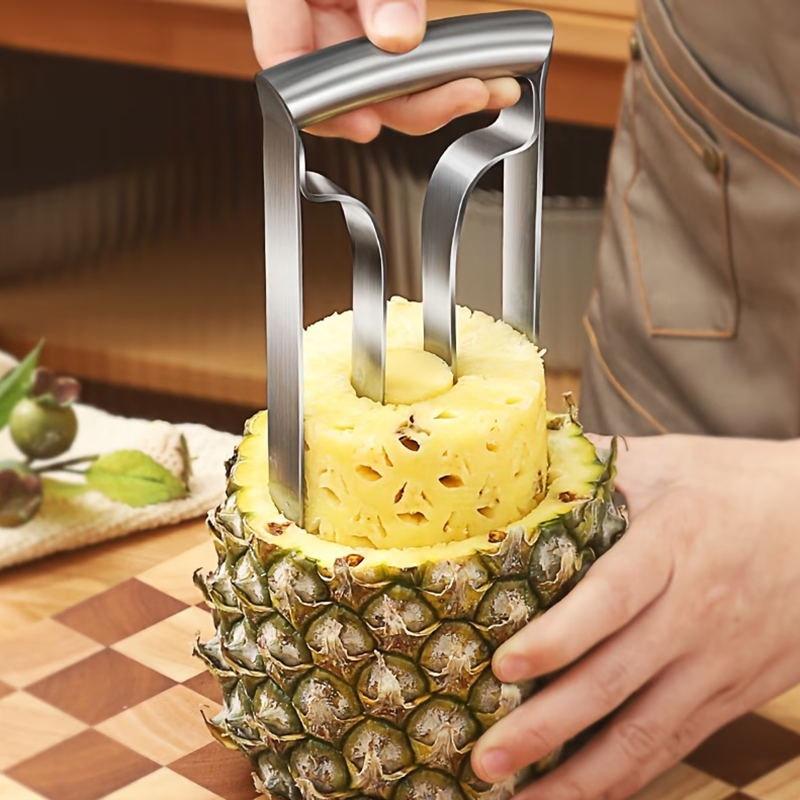 Kitchen Gadgets Peeler - Sbucciatore per Ananas, Affettatore e Tagliatore