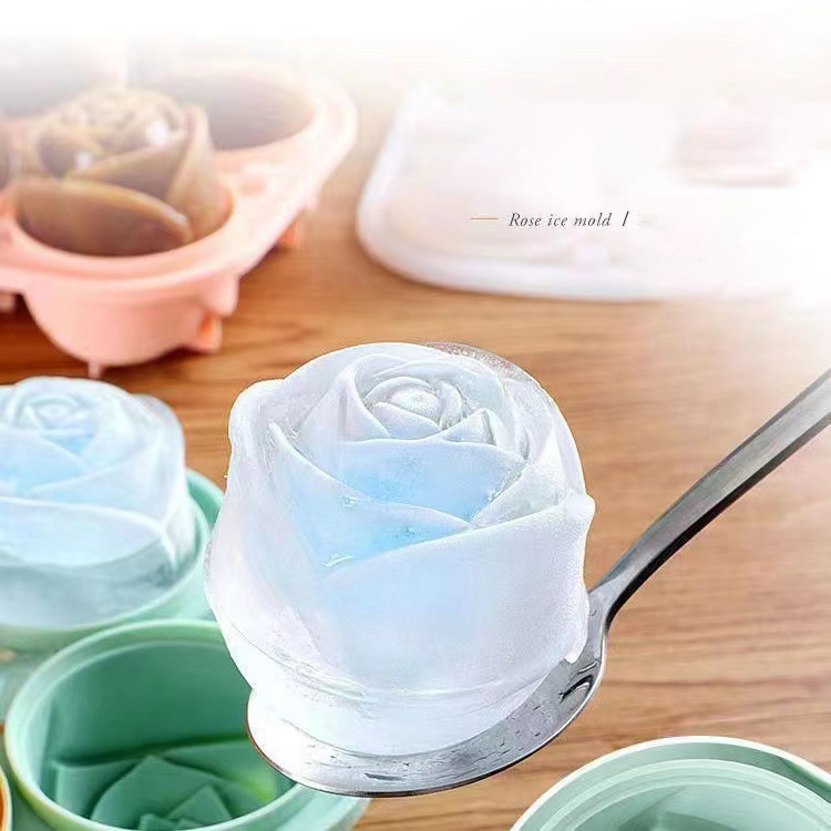 Kitchen Handy Gadgets - Stampi per ghiaccio rosa 3D Stampo