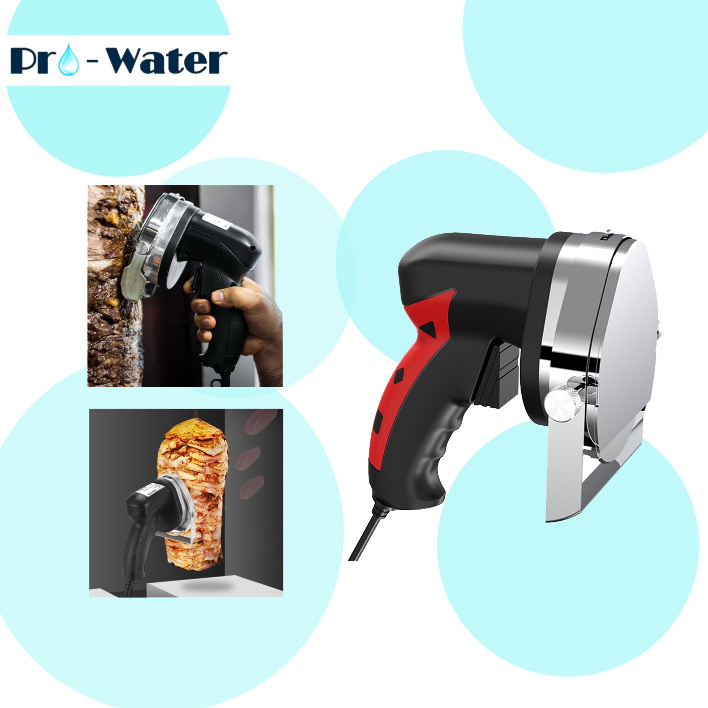 Kitchen Gadgets Small - Coltello elettrico commerciale del giroscopio della