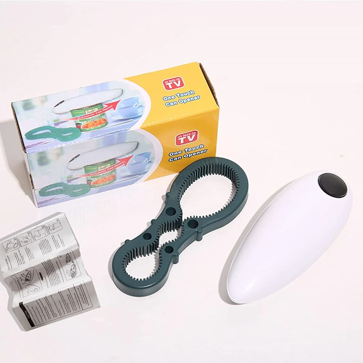 Electric Can Opener - Apriscatole Elettrico Automatico, Apribottiglie per Birra,