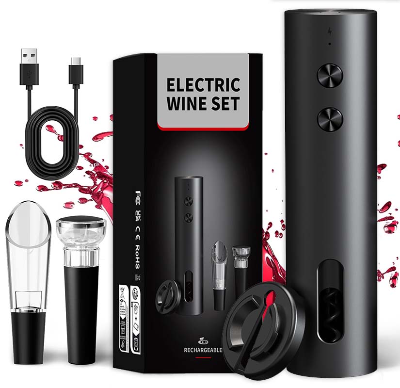 Set Apribottiglie Elettrico 4- - Electric Can Opener recensione e prezzo