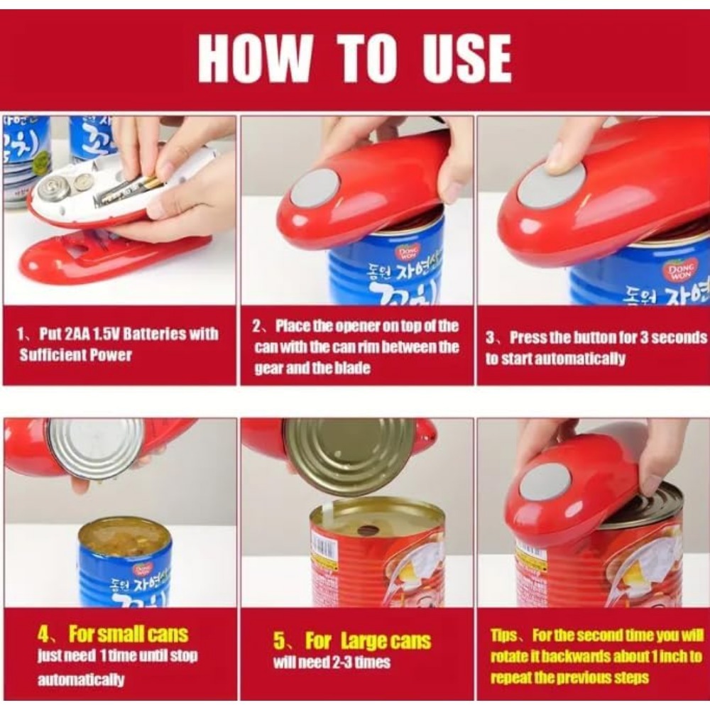 1pc apriscatole elettrico ross - Electric Can Opener recensione e prezzo