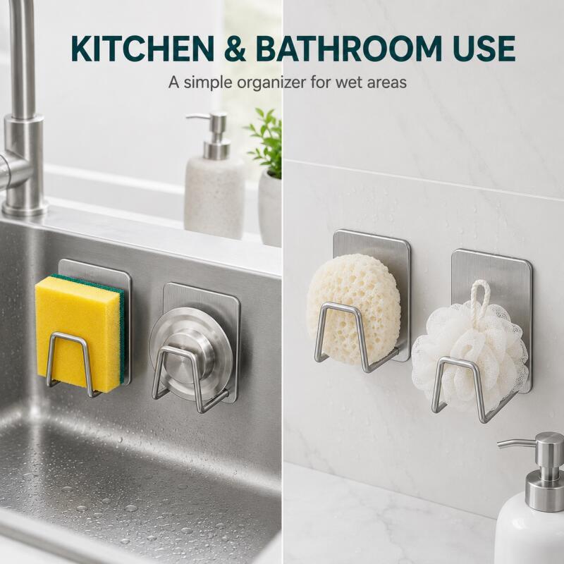 Porta Spugne Autoadesivo in Ac - Kitchen Gadgets Gifts recensione e prezzo