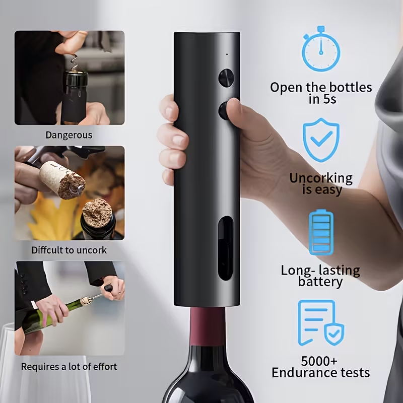 Set Apribottiglie Elettrico pe - Electric Can Opener recensione e prezzo