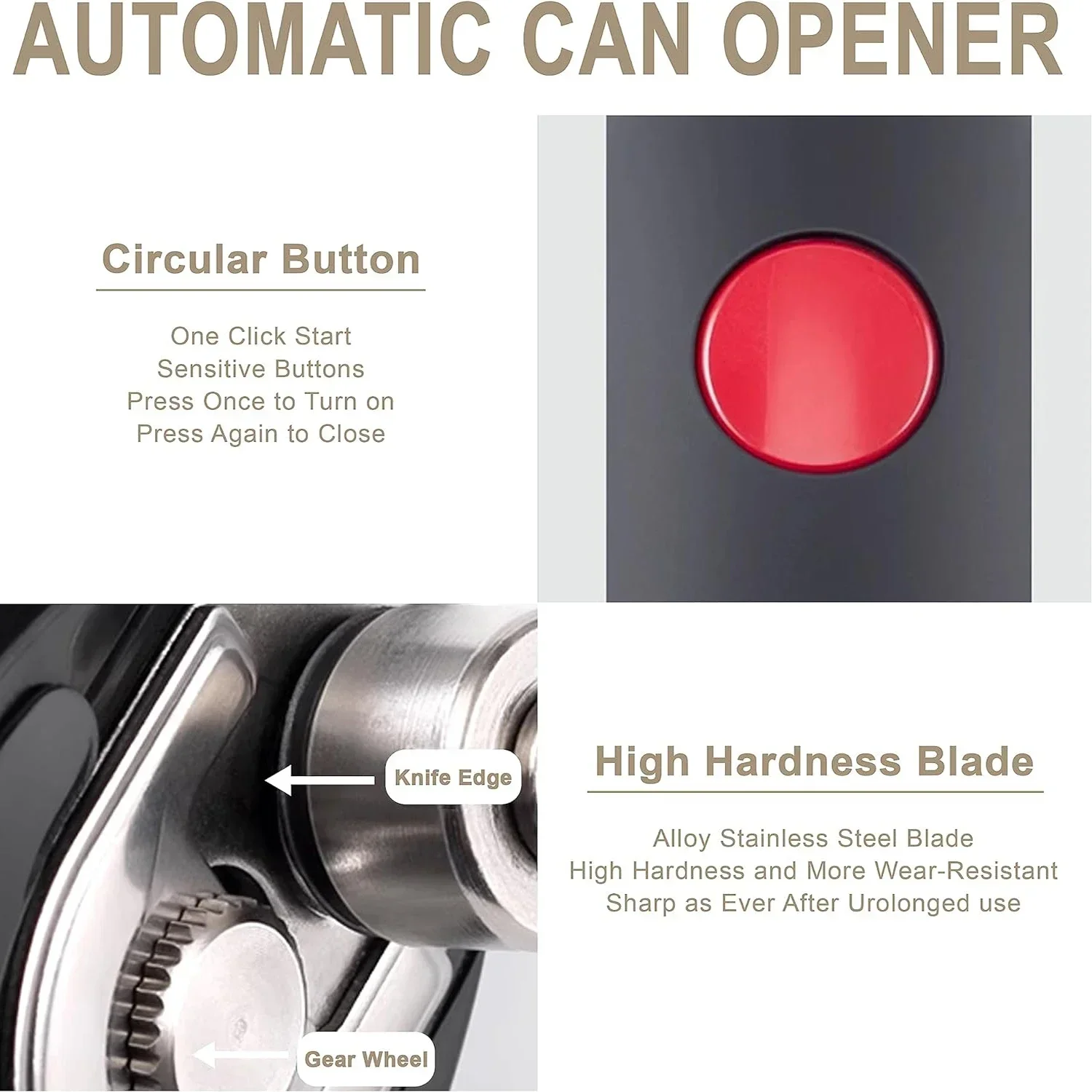 Apriscatole elettrico One Touc - Electric Can Opener recensione e prezzo