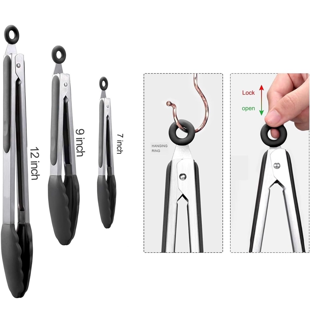 Silicone BBQ grigliare pinze c - Kitchen Gadgets Gift recensione e prezzo