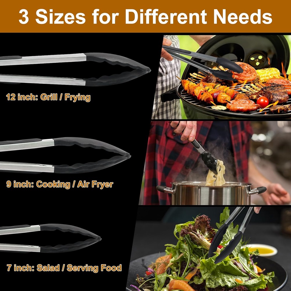 Silicone BBQ grigliare pinze c - Kitchen Gadgets Gift recensione e prezzo