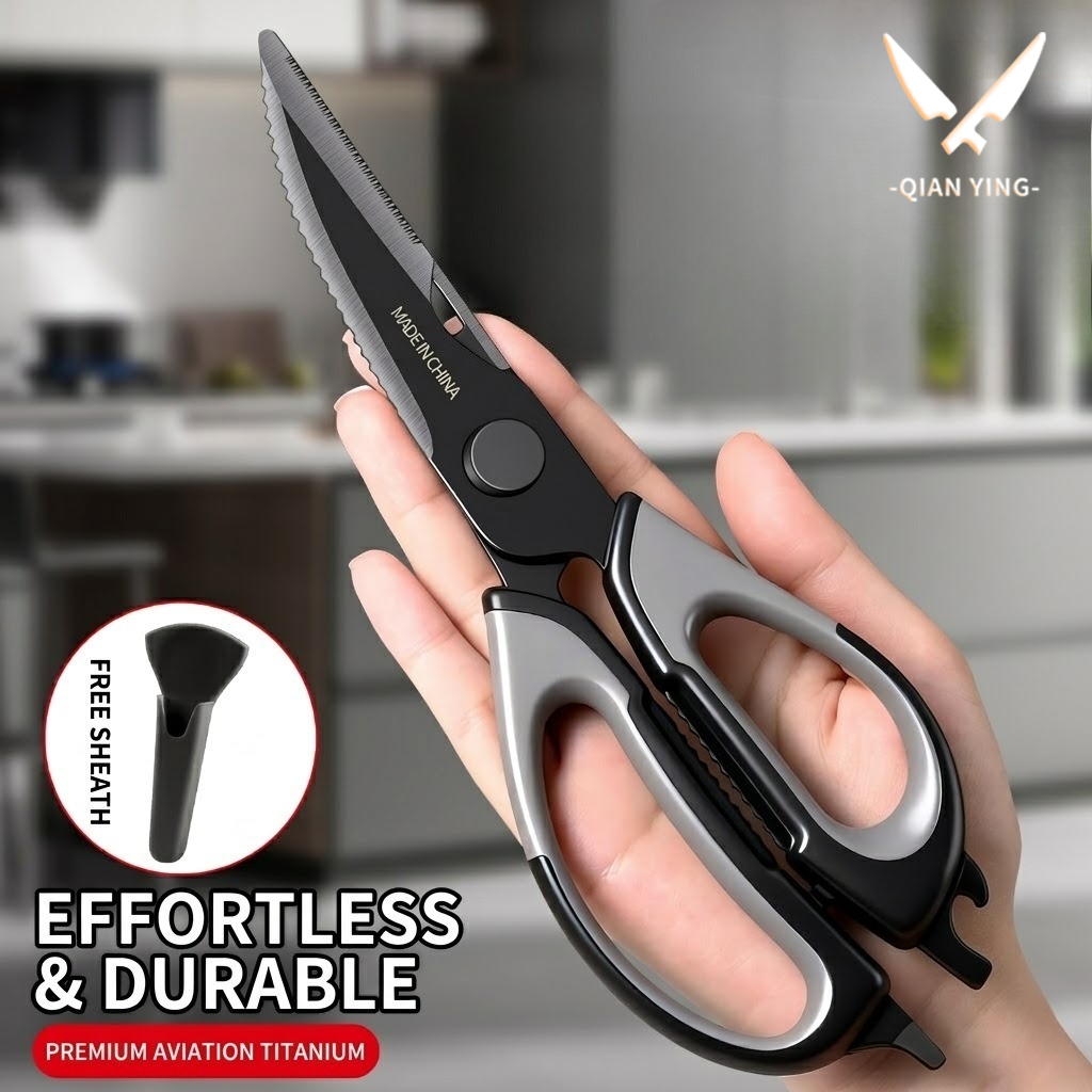 Forbici da cucina in titanio p - Kitchen Handy Gadgets recensione e prezzo